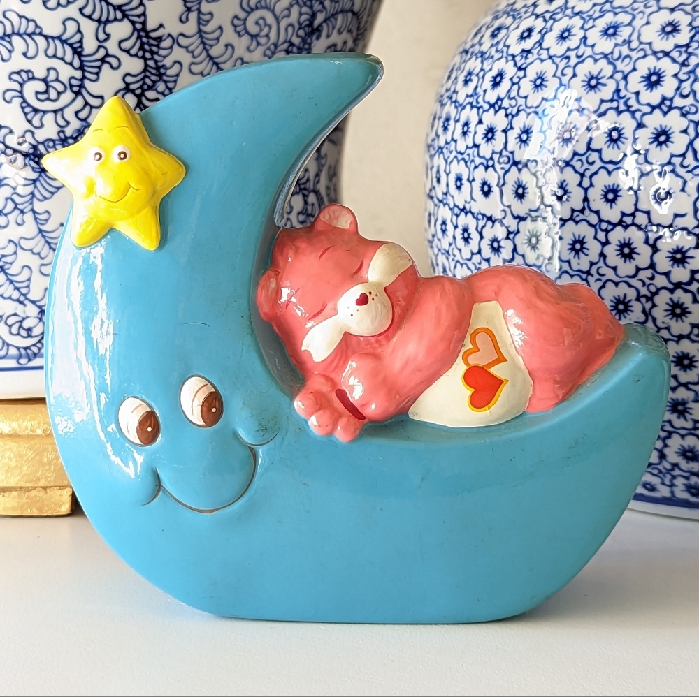 Vintage Care Bears Love a Lot Bear bank